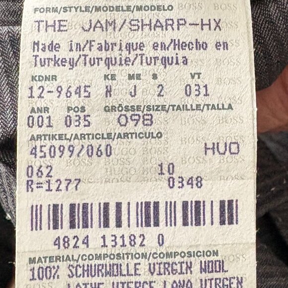 Men's Hugo Boss James/Sharp Suit - Picture 2 of 7